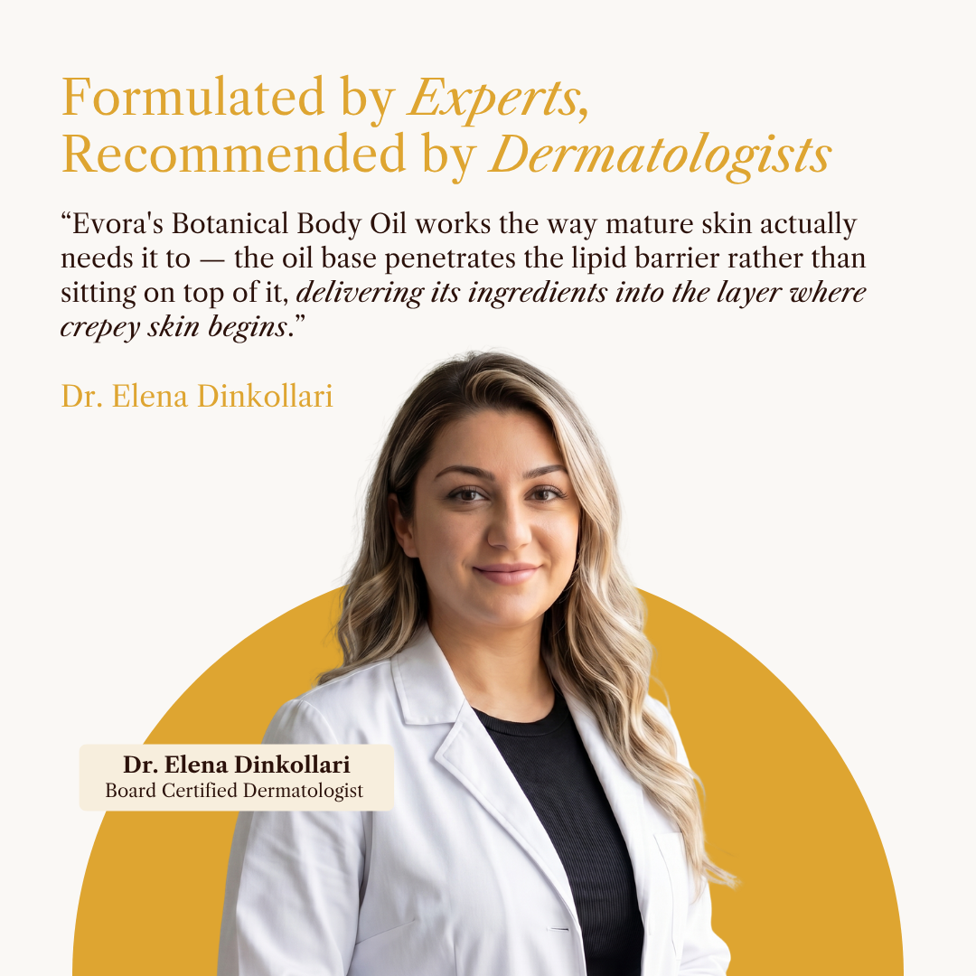 Evora Botanical Body Oil Nourishing Moisturizer
