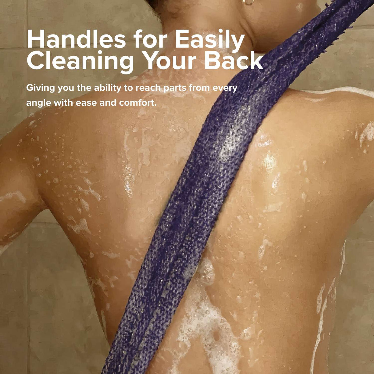 Ember & Root African Exfoliating Body Net Sponge 101.6cm